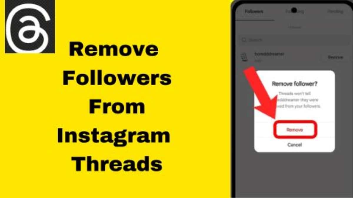 Remove Followers From Instagram Threads